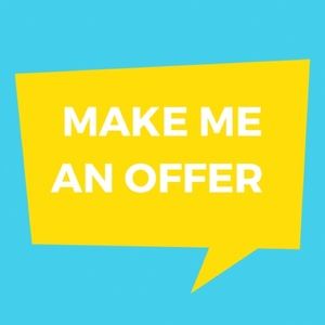If you like an item, but don’t like the price send me an offer on it :)